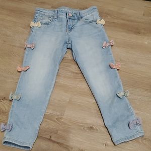 Gymboree skinny jeans girls size 5 light wash